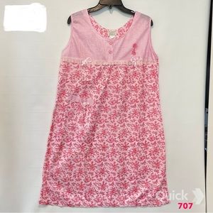 NWT Pink Cotton Dolly Nightgown